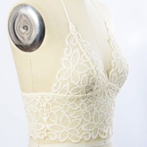 Beautiful Ivory Lace Bralette